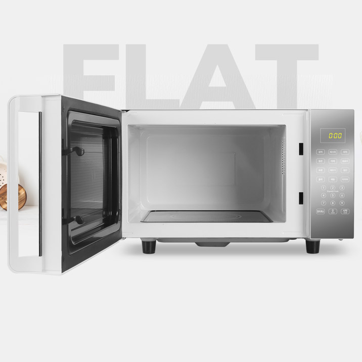 가정용 플랫전자레인지 편의점 대용량 무회전전자렌지 23L