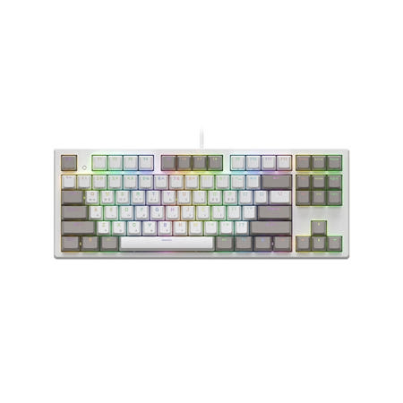 COX 엔데버 텐키리스 RGB PBT 완전방수 무접점 화이트 (45g) 텐키리스 게이밍 키보드