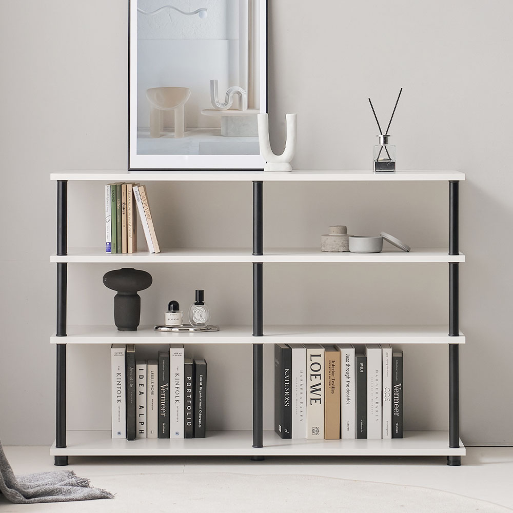 이븐 높은 1200 LPM 다용도 슬림 선반 와이드 수납장