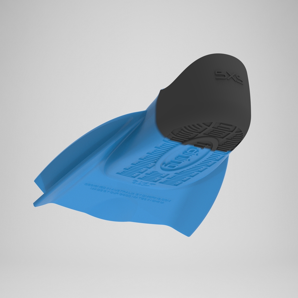 Speedo x DMC Original Fin Blue/Gray - 상세 이미지 3