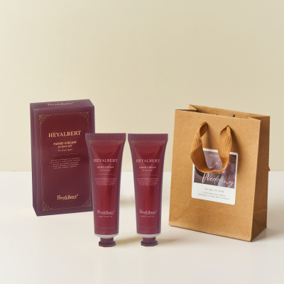 청년답례품 핸드크림 답례품 선물 세트 60ml 2개입 대용량 무향