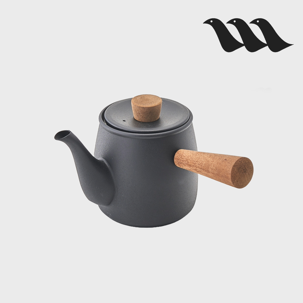 미야코 차기 티팟 0.38L 블랙 - 메인 이미지