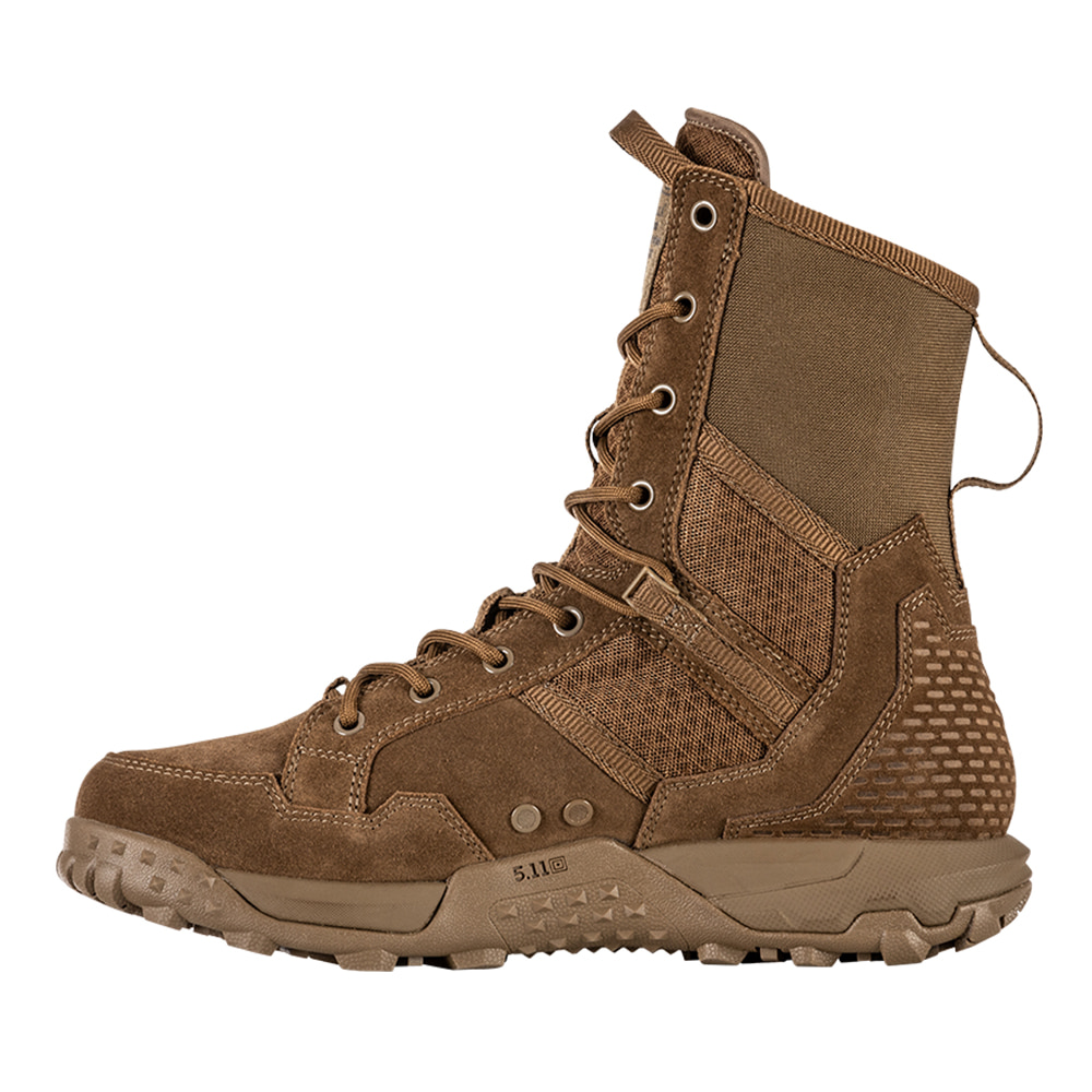 5.11 택티컬 A/T 논-ZIP 8인치 부츠(다크코요테) -5.11® A/T 8inch NON-ZIP BOOTS (Dark Coyote) - 상세 이미지 3