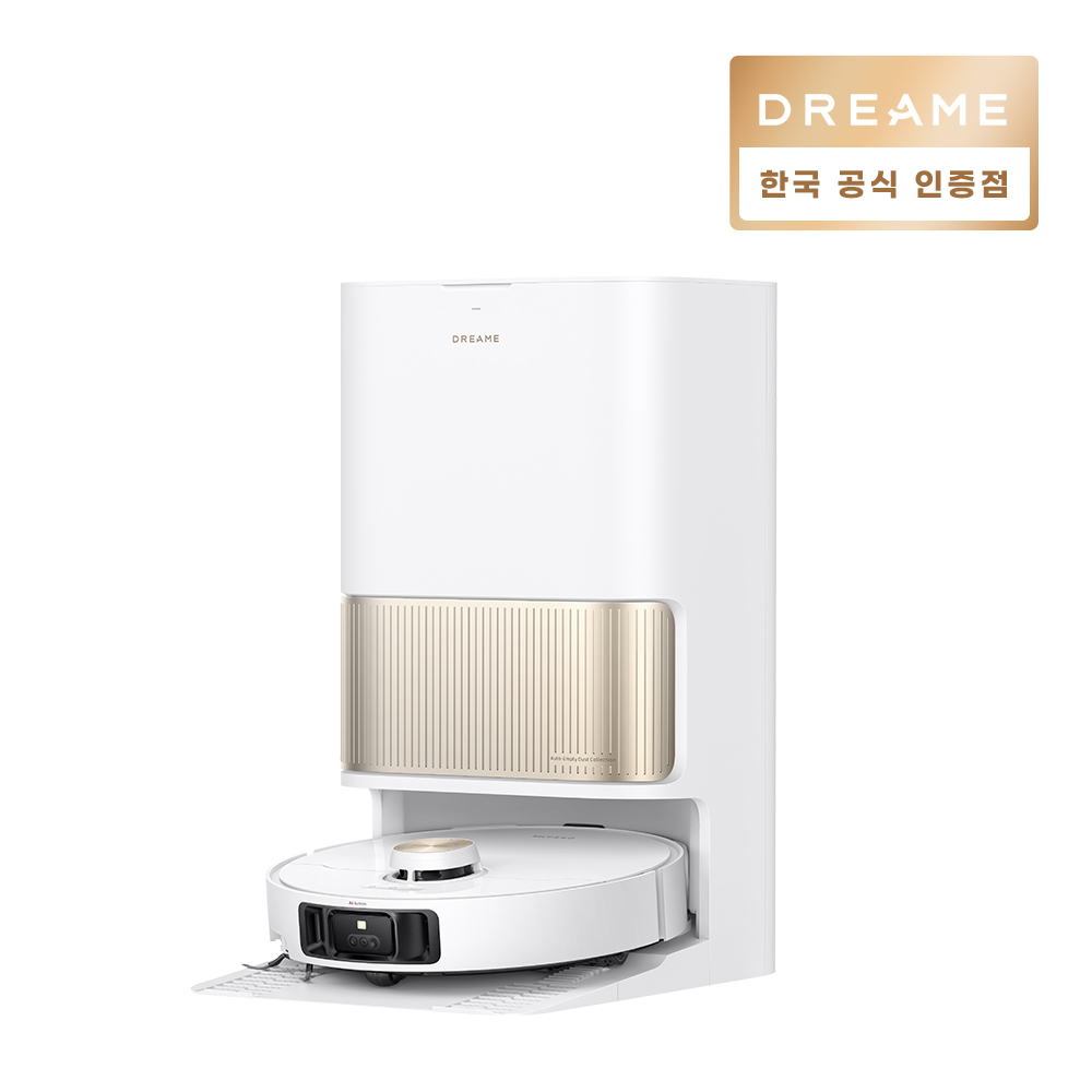 드리미 L40s Pro Ultra 로봇청소기 사이드 브러시 엉킴 방지 온수세척 열풍건조 - 상품 이미지