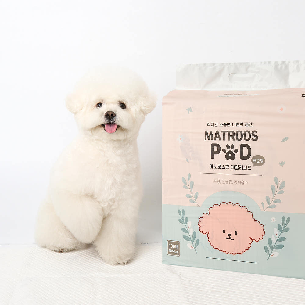 마도로스펫 배변패드 디자인 클로즈업