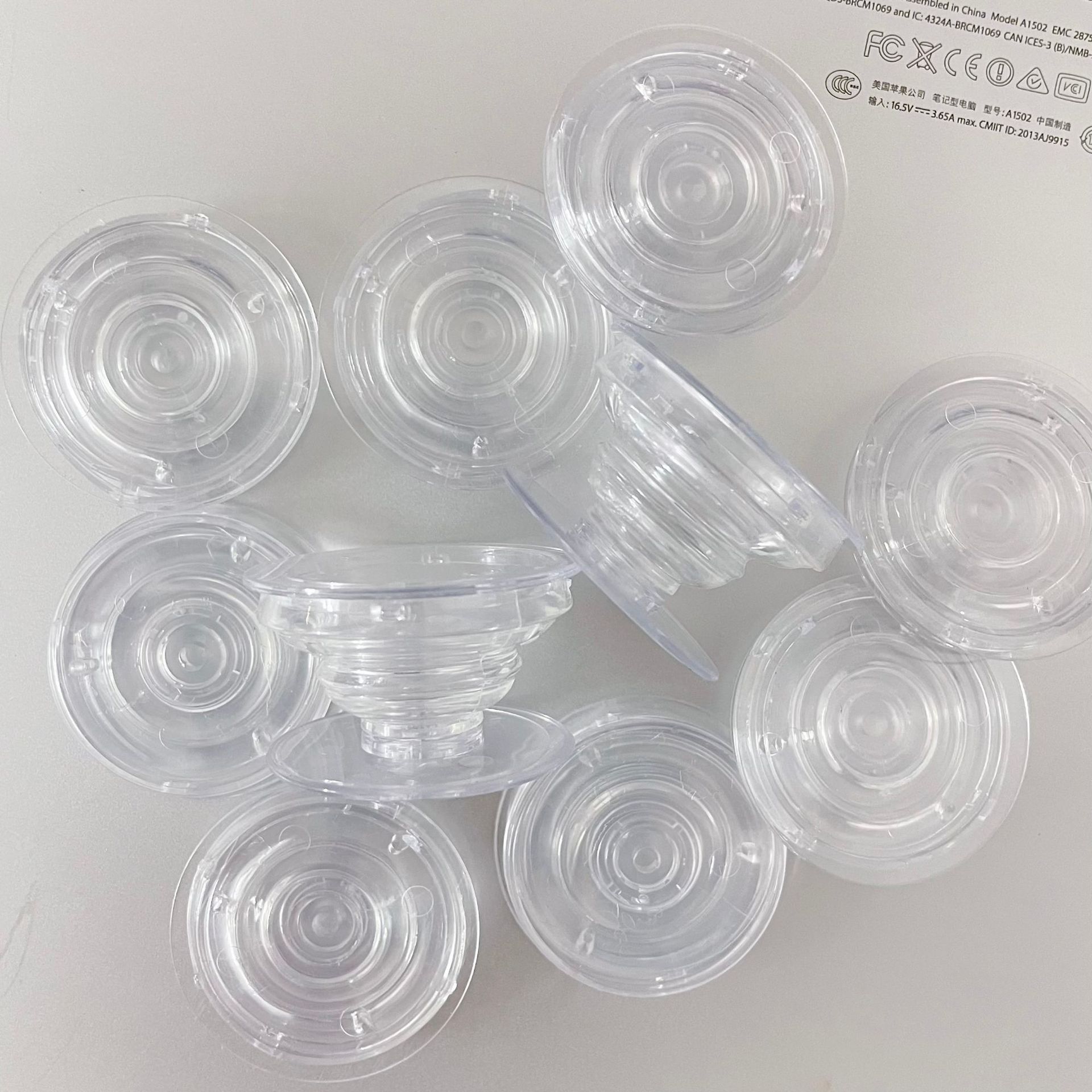 투명톡 그립 톡홀더 헤드 DIY 나만의 스마트톡 만들기 톡부자재 제작 폰그립 핑거링 이미지 8