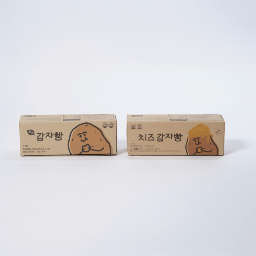 감자빵 5개입, 치즈 감자빵 5개입 세트 이미지 2