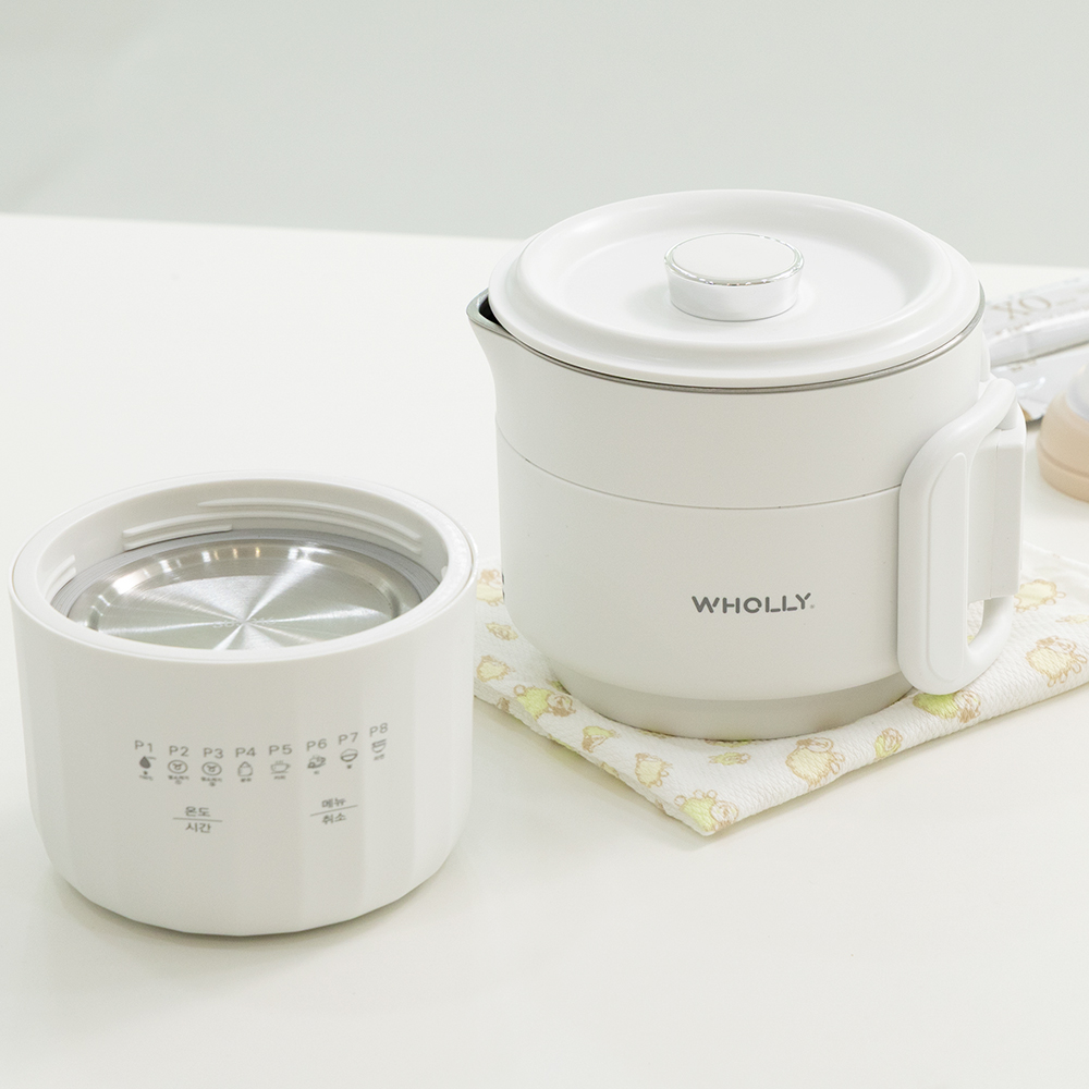 휴대용 분유포트 접이식 여행용 전기 라면 포트