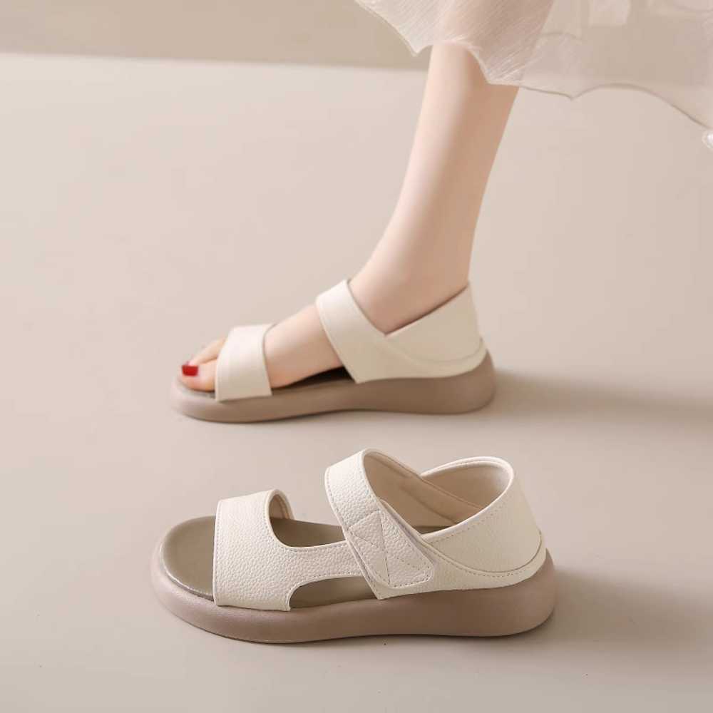 뒤꿈치막힌샌들 뒤막힘 임산부 엄마 데일리 샌들 장마 - 상세 이미지 2