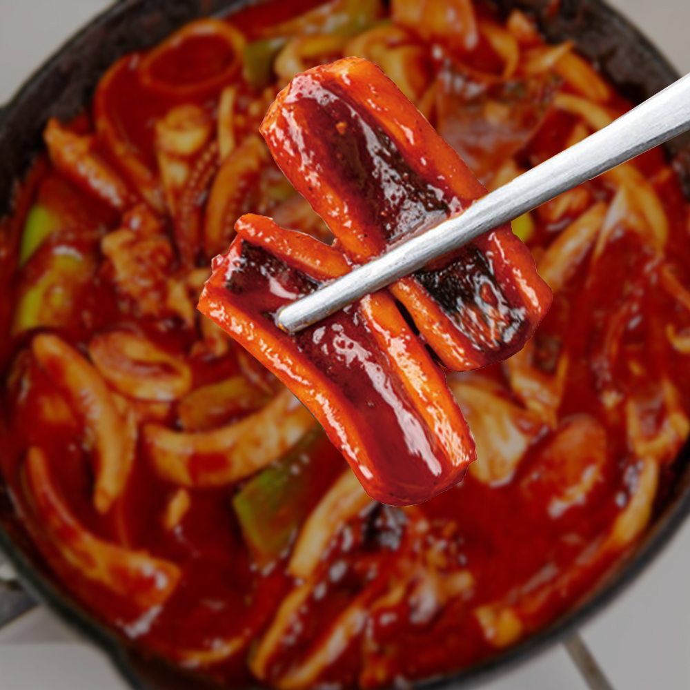 고기소녀 매운 오징어 볶음 불오징어 450g 팔당 - 상세 이미지 2