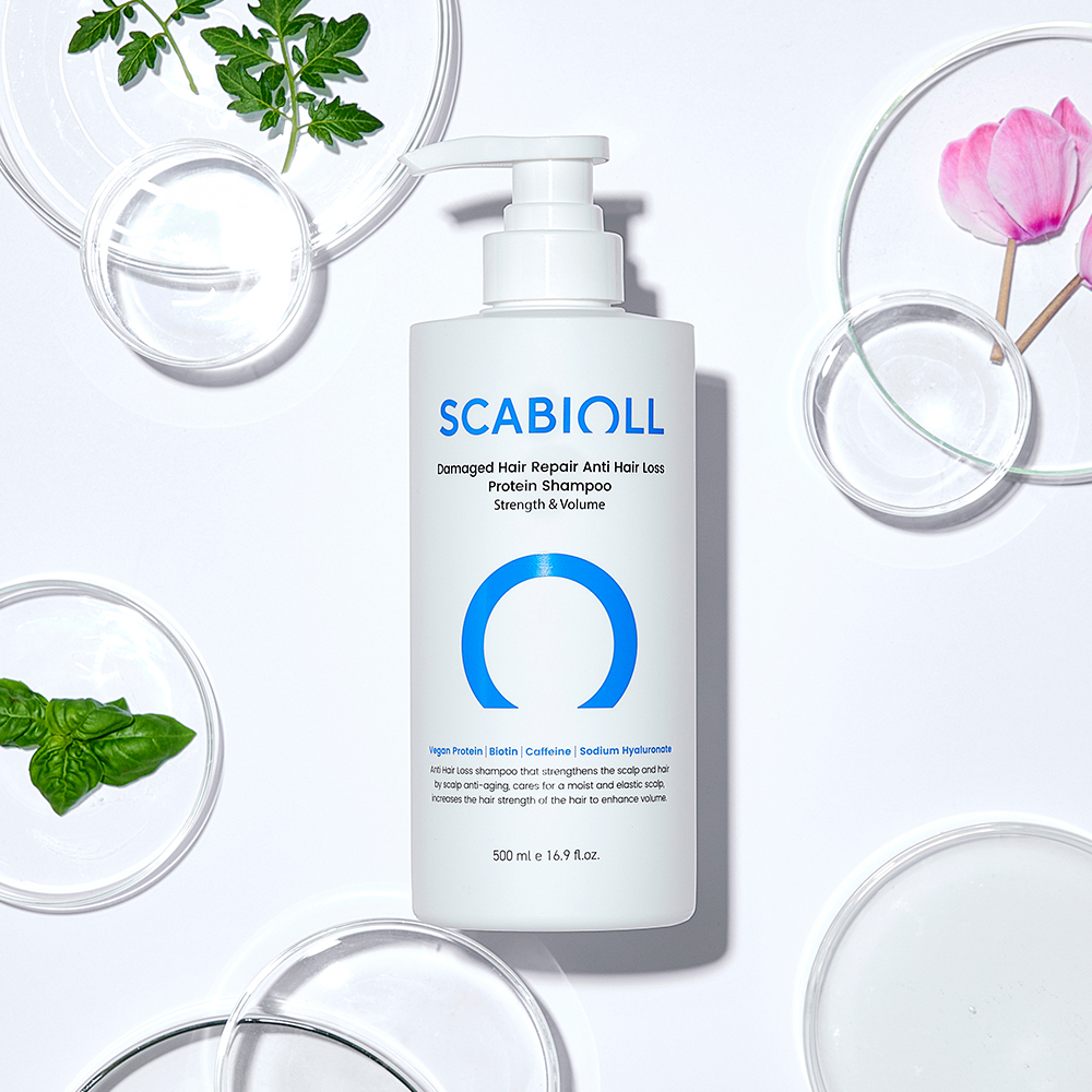 스카비올 탈모증상완화 단백질 샴푸 500ml+단백질 트리트먼트 500ml(+단백질샴푸70ml) 이미지 4