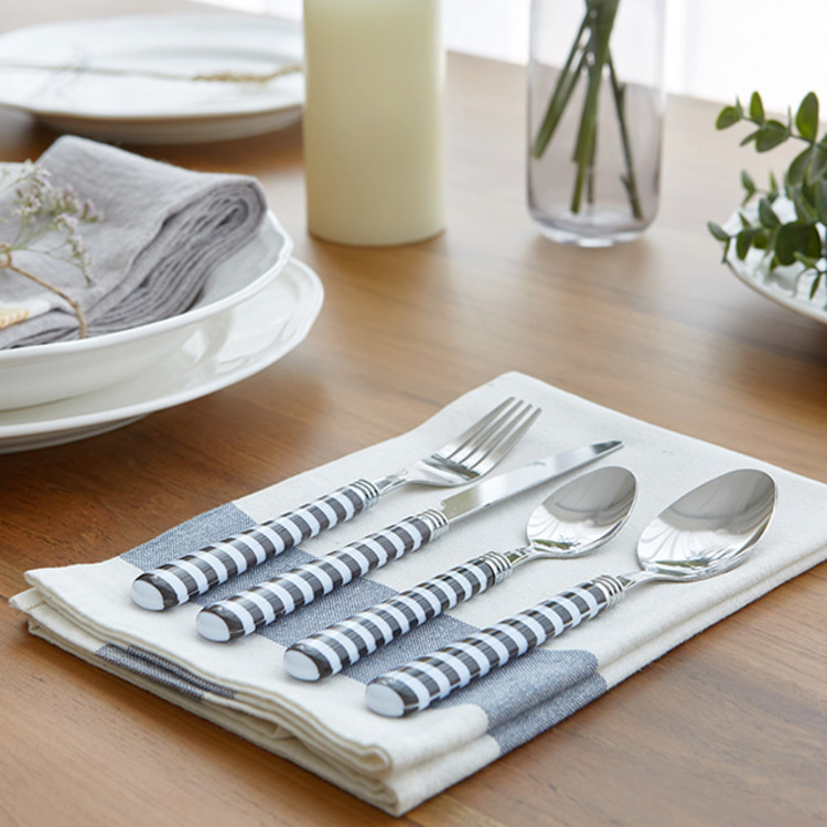 GREBAR 16피스 양식기 4인세트 스트라이프