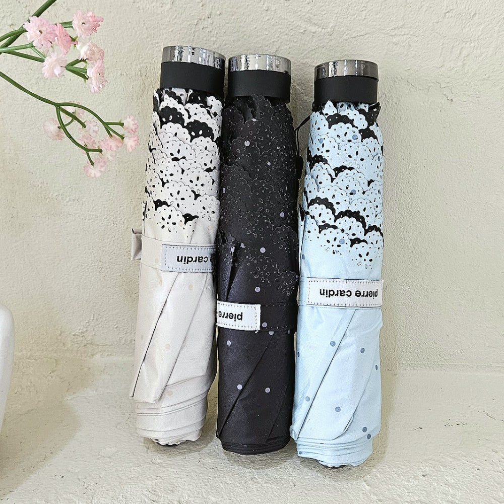 피에르가르뎅 암막 초경량 양산 우양산 자외선차단99% 펀칭레이스 UV차단