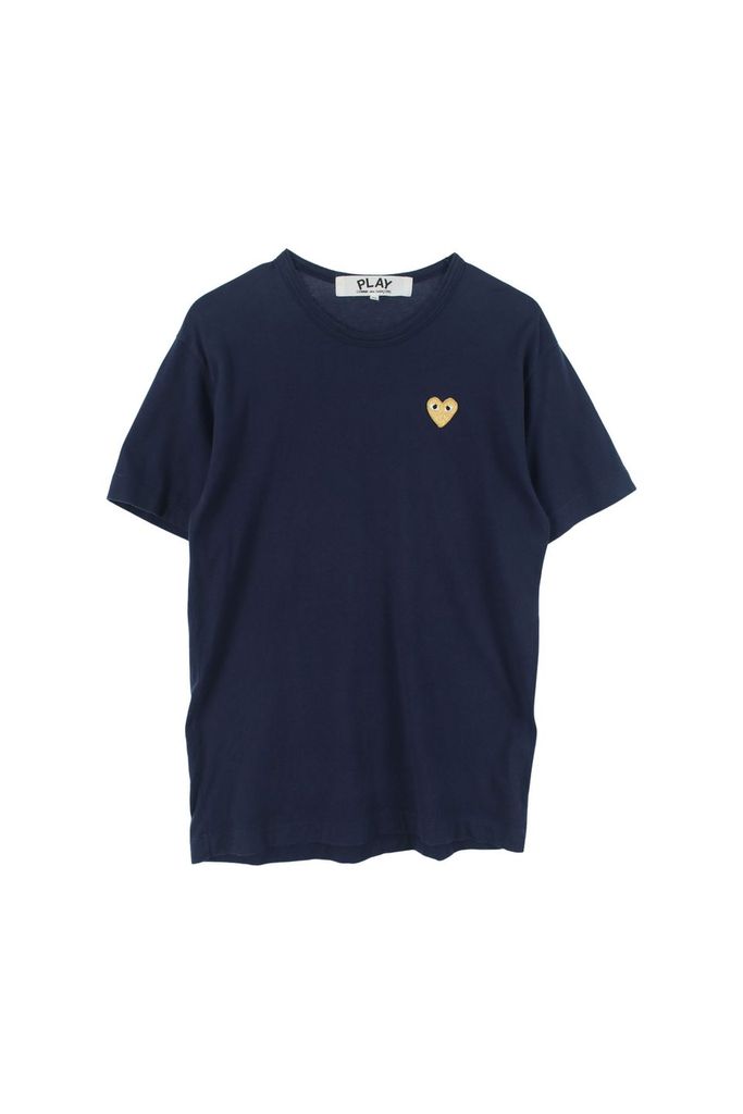 꼼데가르송 (MEN - XL) 코튼 와펜 반팔 티셔츠 : 청년빈티지