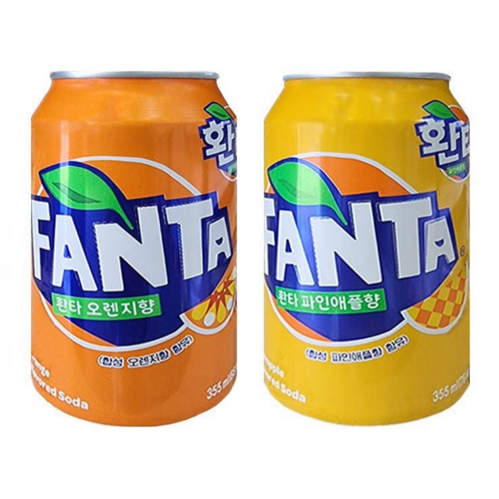 환타 오렌지/파인애플 350ml 24캔 - 상품 이미지