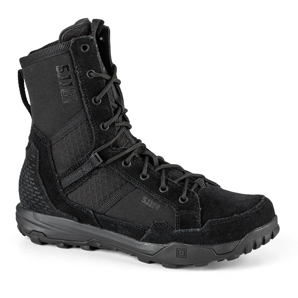 5.11 택티컬 A/T 논-ZIP 8인치 부츠(블랙) -5.11 A/T 8inch NON-ZIP BOOTS (Black) - 상품 이미지