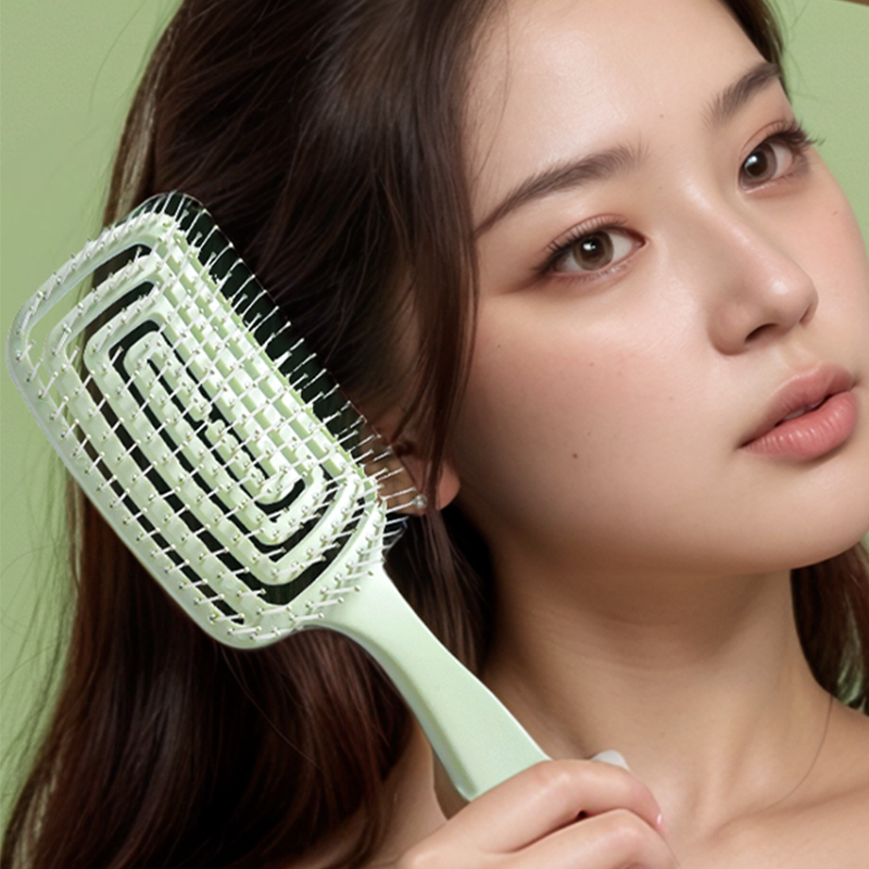 아이템픽 뿌리볼륨 드라이브러시 두피마사지 정전기방지 빗 - 상품 이미지