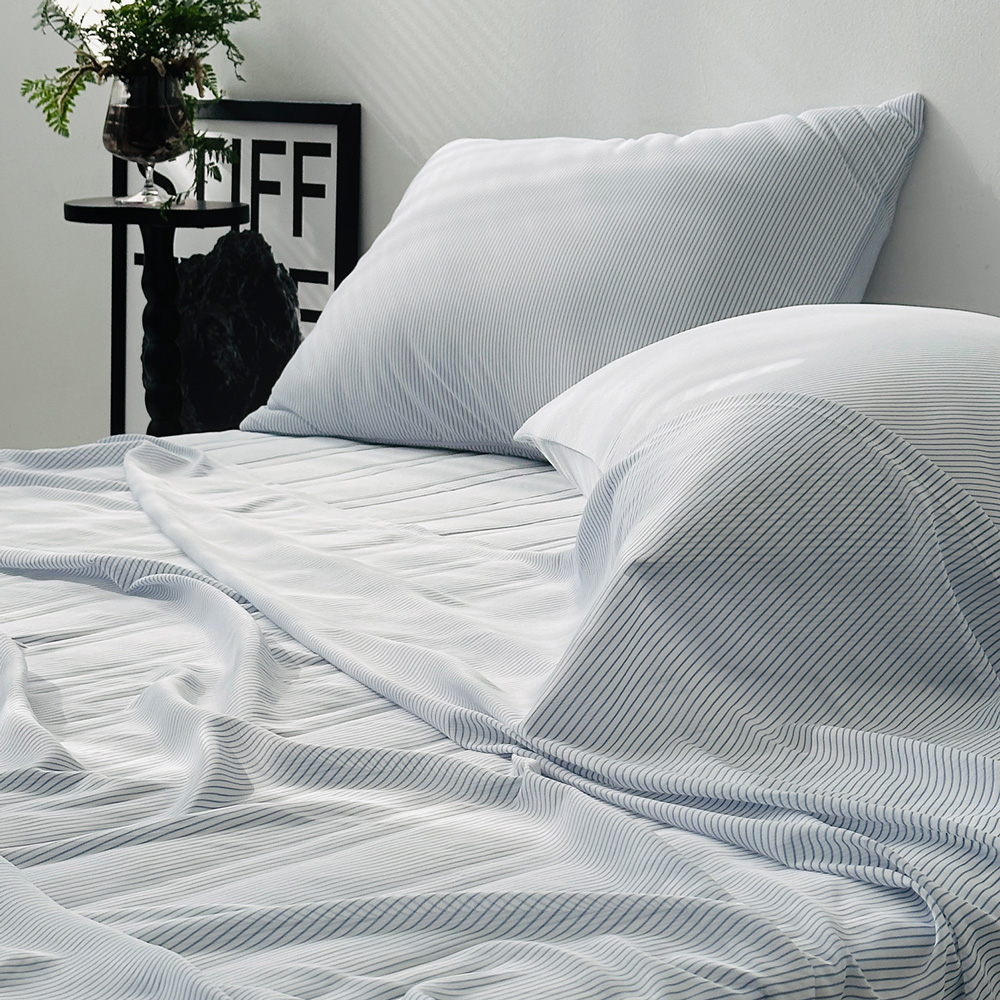 누비지오 부스터 냉감 브랜드 여름 홑이불 차렵이불 베개세트 SS