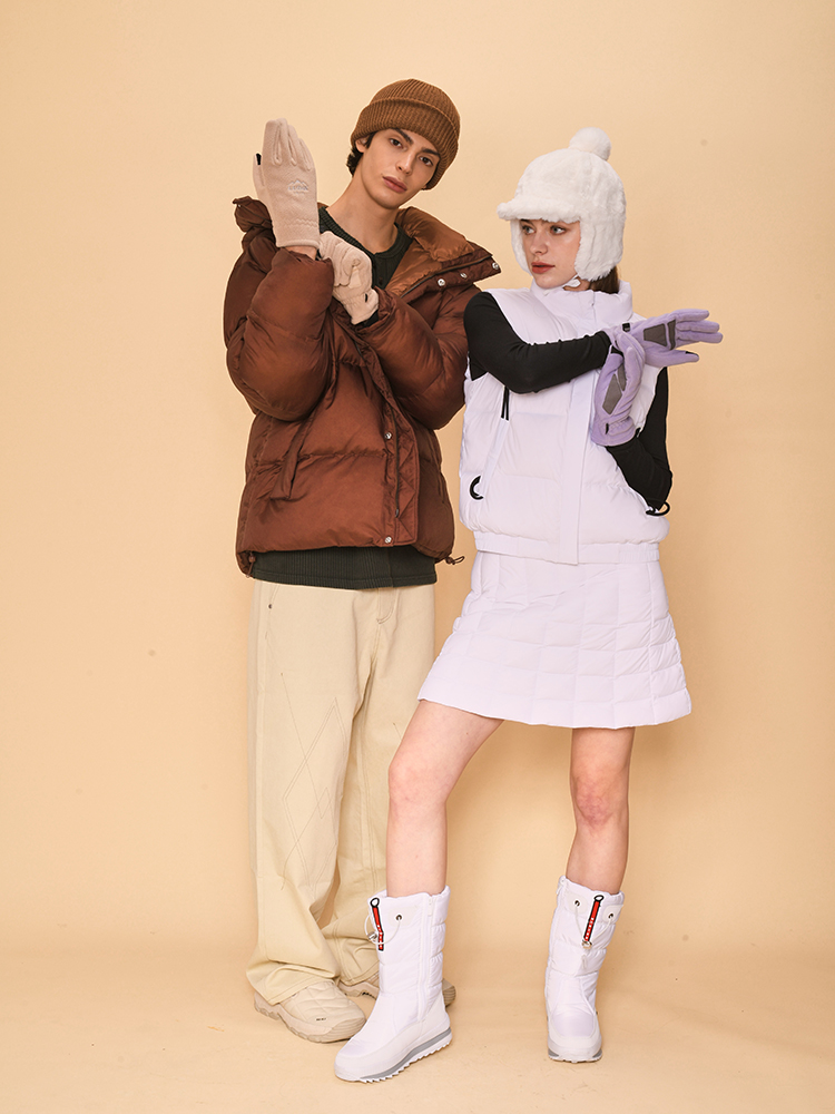 루디스 베이직 LUP01UG02 플리스 라벤더 남녀공용 등산 아웃도어 겨울 방한 장갑