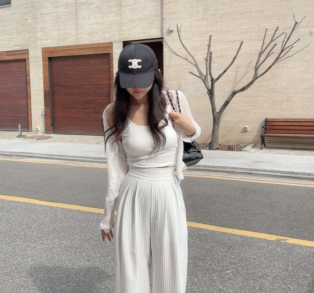 여리여리 레이스 버튼 시스루 가디건 브이넥 여름가디건 상세 이미지 31