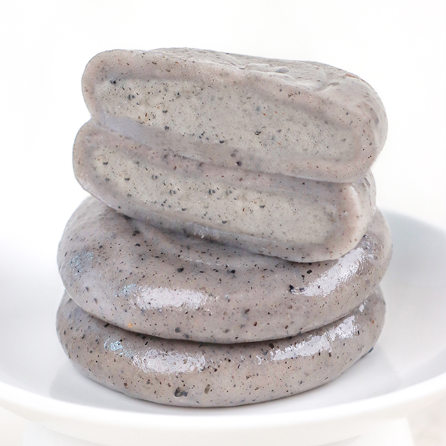 흑임자 앙꼬절편 8개입 400g 전통 떡 절편 답례 선물 아침대용 선물세트(대용량추가) - 상세 이미지 3