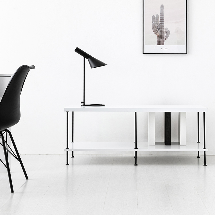 이지보 툴프리 TV거실장 1200 N형 1200x400x475mm, 화이트 0709.4729