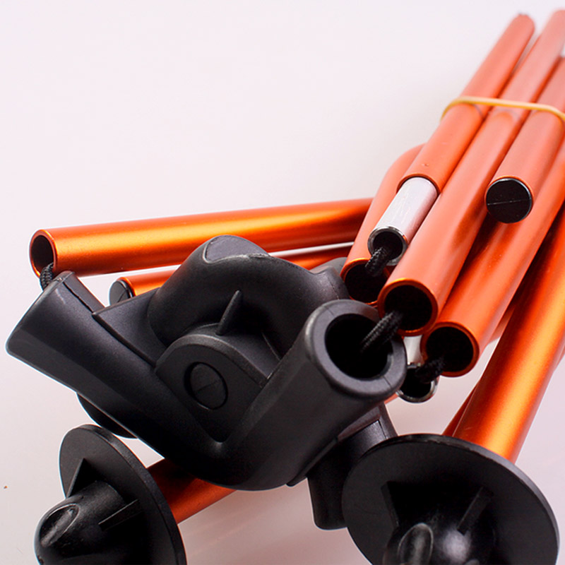 KOOLMAN 쿨맨 캠핑 의자 경량 릴렉스 체어 접이식 휴대용 A형 롱, 오렌지, 1개