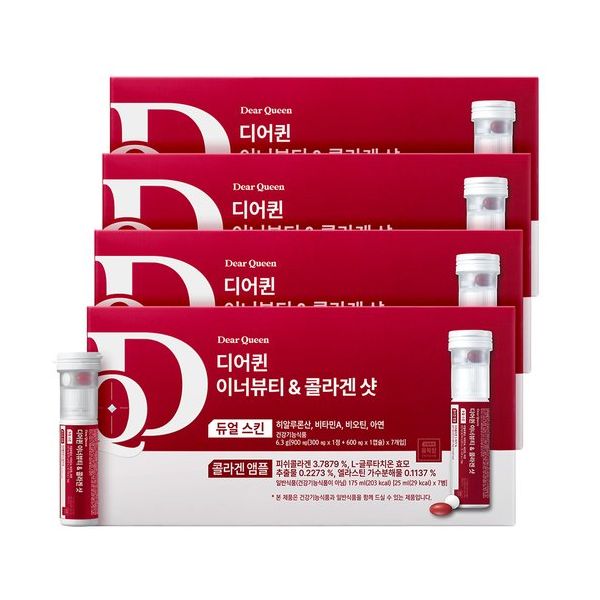 디어퀸 이너뷰티&콜라겐 샷 7병x4박스4주 : modern8067