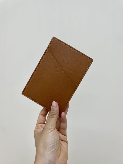 언솔드 RFID차단 가죽여권케이스 안티스키밍 여권지갑 5컬러 커플 브라운 - 상세 이미지 5