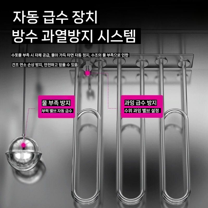 업소용 대형 전기찜기 고온 스팀기 다단 찜판형 소형 6판+상단 타이머 (실속형)