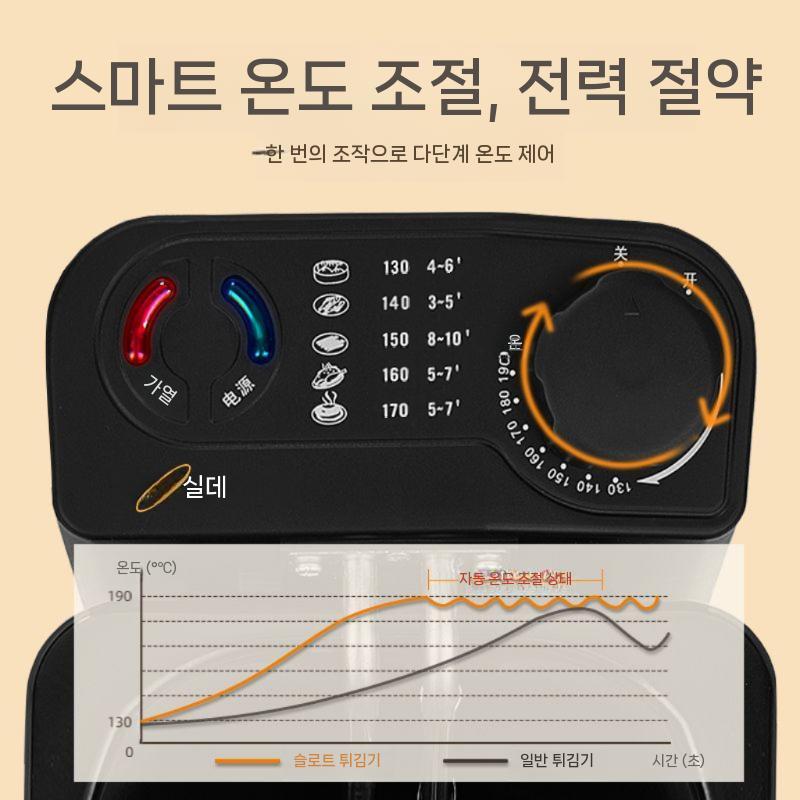 가정용 튀김기 대용량 올스텐 감자튀김 전용 2.5L