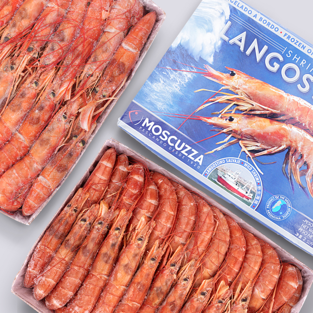 자연산 홍새우 2KG L1 L2 급냉 아르헨티나 붉은새우 적새우 랍스터 냉동