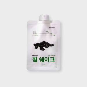 [내과전문의 설계] 저당 저탄수 고단백 윔쉐이크 검은콩, 30g, 30개 맛있게 먹은 솔직 후기 - 상품 이미지 1