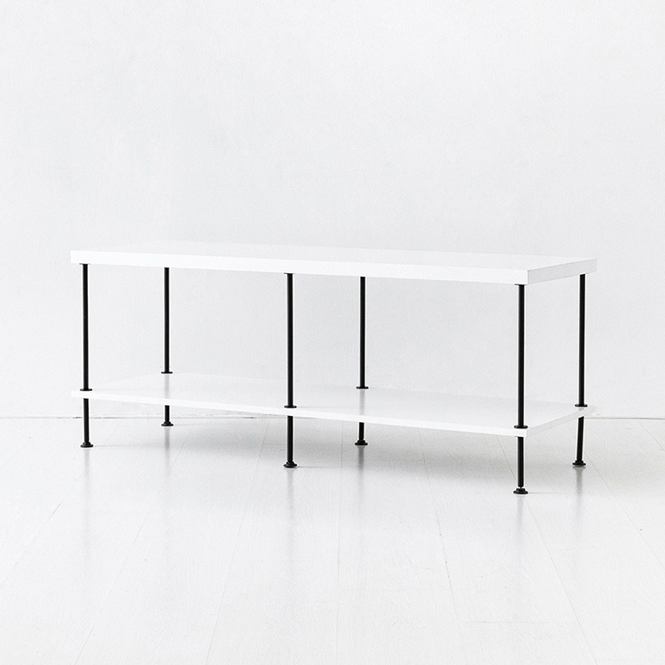 이지보 툴프리 TV거실장 1200 N형 1200x400x475mm, 화이트 0709.4729