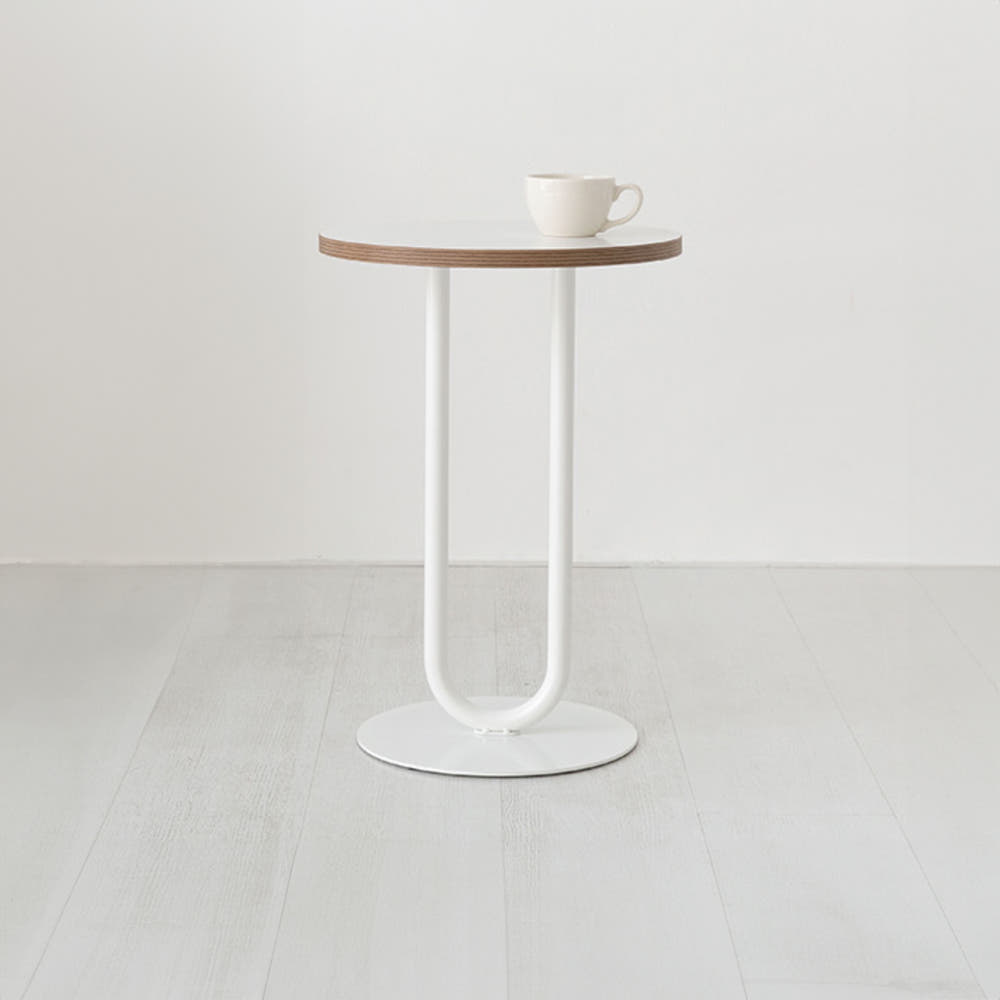 두게드 원형 사이드테이블 C형 화이트 9959.2968