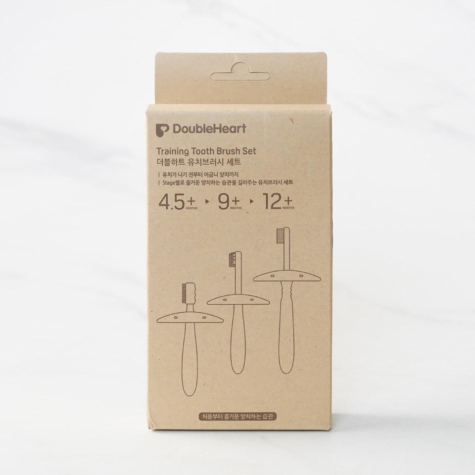 메가마트 더블하트 유치브러시 세트 세트