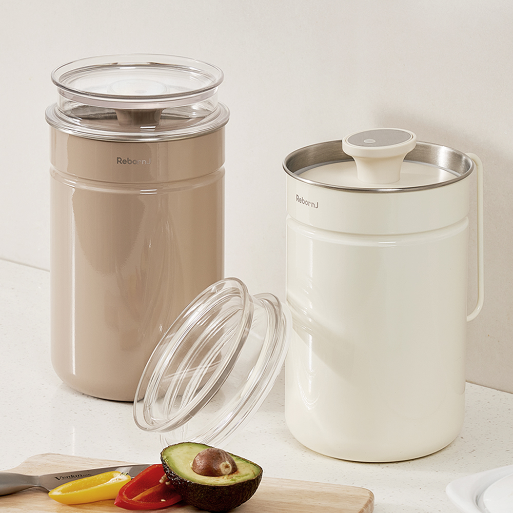 이중 냄새 차단 진공 음식물 쓰레기통 2.8L - 상세 이미지 5