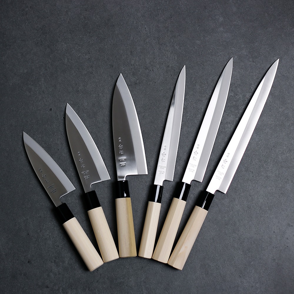 일본 사시미칼 회칼 데바칼 백송 특선 사시미