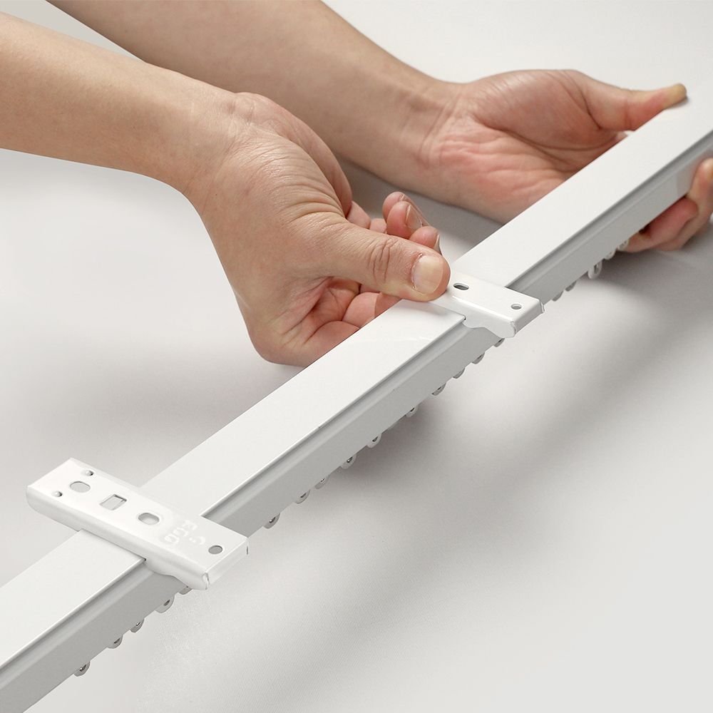 창안애 자동 전동 커텐 일반형 맞춤 커튼레일 1~200 한쪽열림