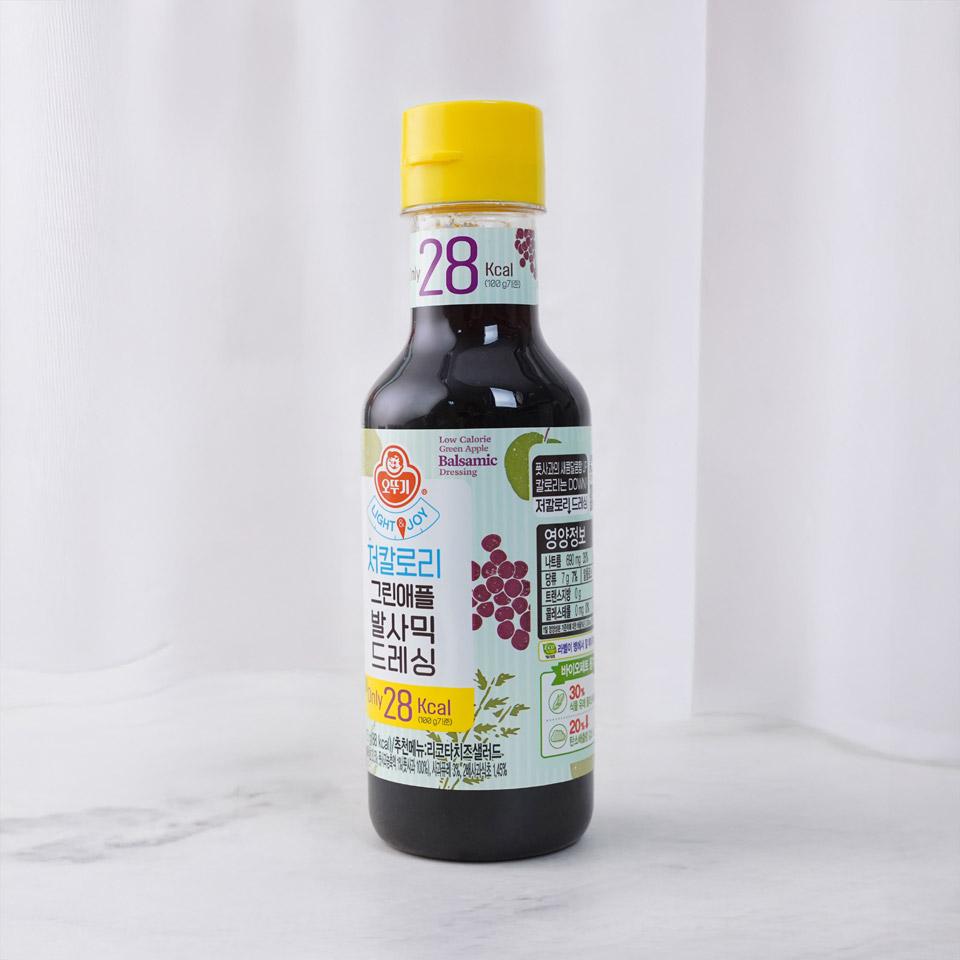 메가마트 오뚜기 그린애플 발사믹 저칼로리 드레싱 315G - 상세 이미지 2