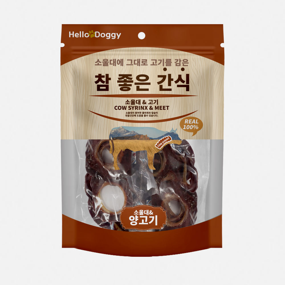 헬로도기 참좋은간식 스트레스 해소 소울대 닭고기 80g - 상세 이미지 4