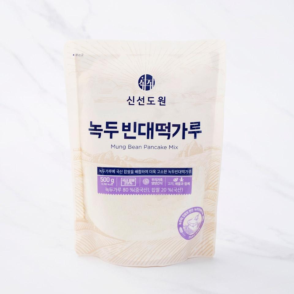 메가마트 신선도원 녹두 빈대 떡가루 500g - 상품 이미지