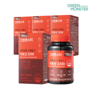 그린몬스터 다이어트 스페셜3 키토산 3200 84정, 4개 (체지방 감소... 맛있게 먹은 솔직 후기 - 상품 이미지 1
