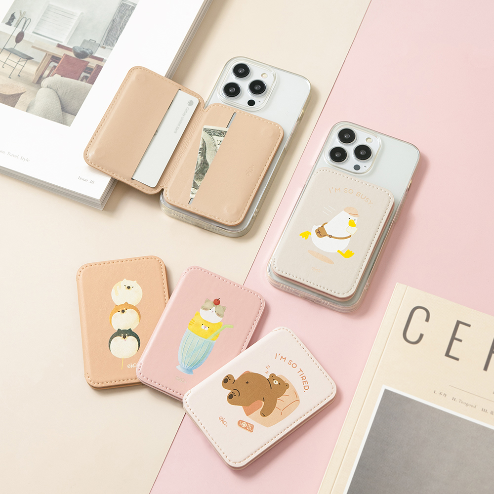 에카엑스 듀얼 맥세이프 카드지갑 핸드폰 아이폰 카드포켓