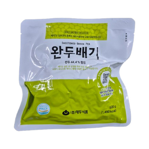 완두콩배기 500g 완두배기 당절임 베이킹 재료 영양간식 시루떡 양갱 앙금소 - 상세 이미지 2