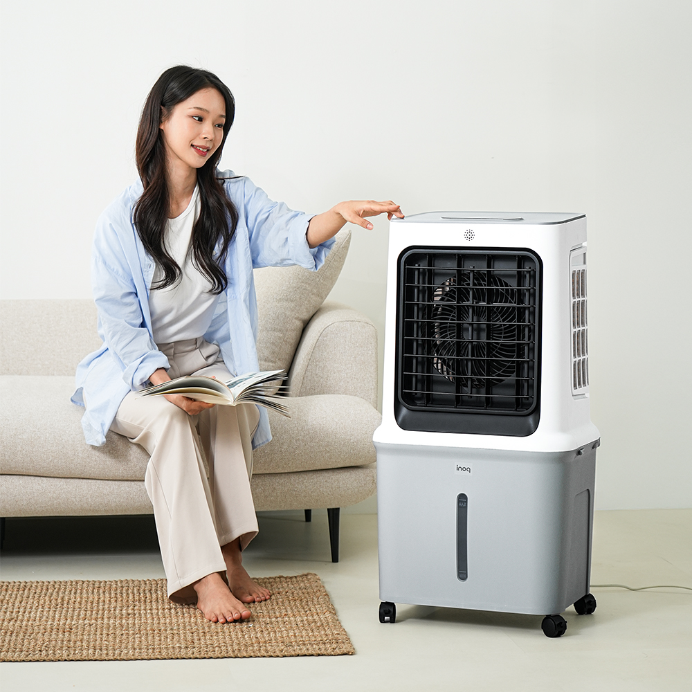 이노크 냉풍기 에어쿨러 가정용 얼음선풍기 에어컨 대형 냉방기 업소용 산업용 냉각 이동식