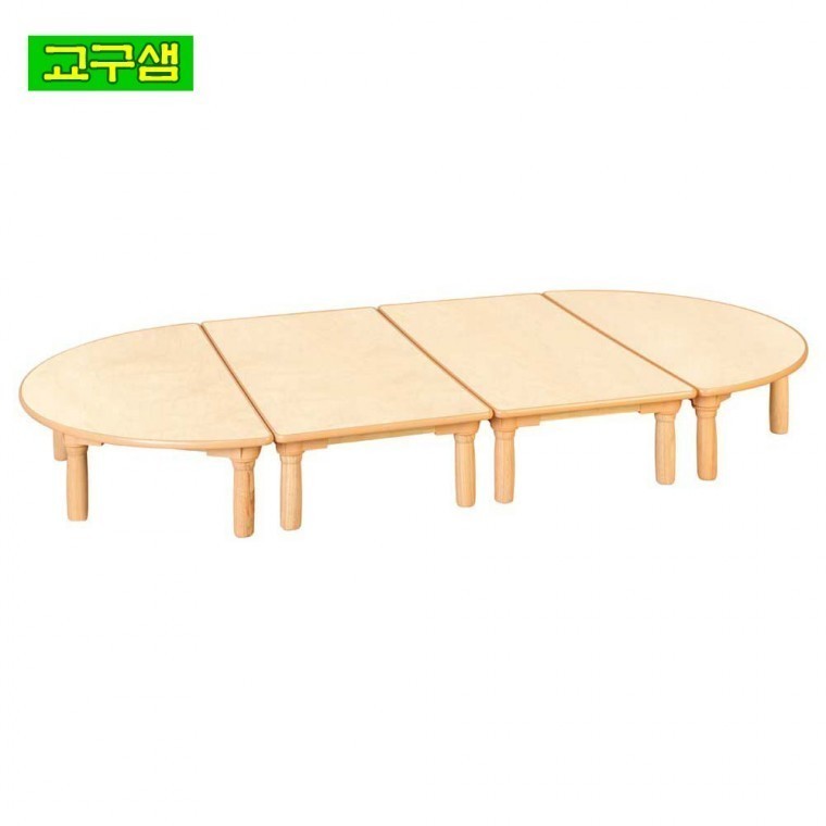 교구샘 자작합판 어린이 안전 열린 책상 원목다리 H5-1 - 상품 이미지