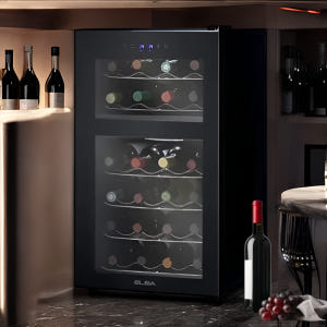 엘바 미니와인셀러 와인냉장고 가정용 소형 집들이 혼수 홈바 24병 트레이... 개봉기 | 실사용 후기 - 상품 이미지 1