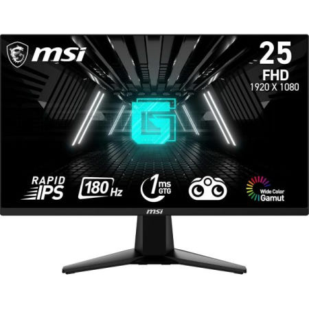 msi [해외]MSI G255F 24.5인치 180Hz 1ms 고속 IPS FHD 게이밍 모니터