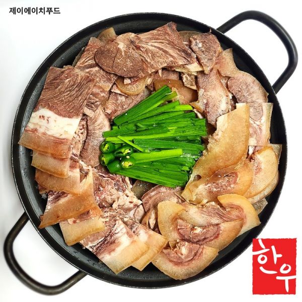 [한우곰탕1팩 포함] 한우 소머리수육 소머리고기 슬라이스 500g 1kg 2kg 냉동 커팅O : 디이브의 멀티샵